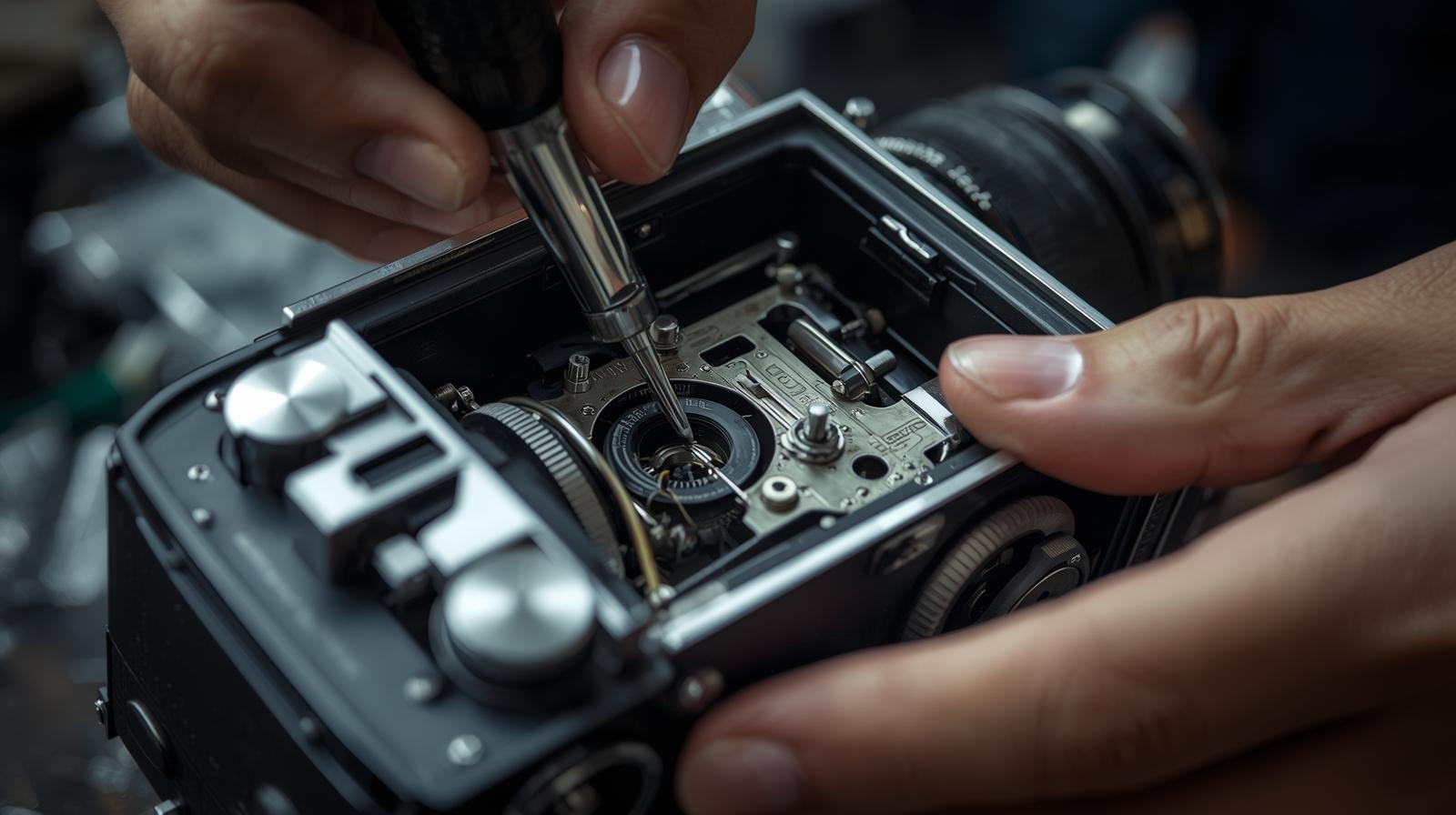 Manutenção Básica de Câmeras com Recursos