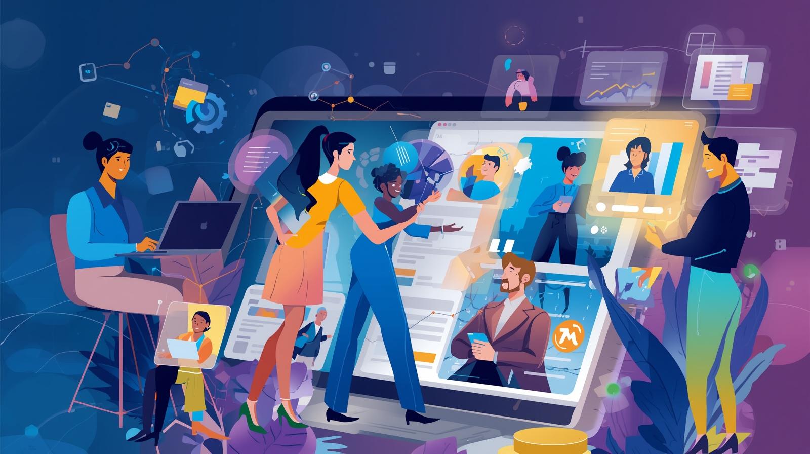 Conectividade Rápida em Redes Sociais via Dispositivos Móveis